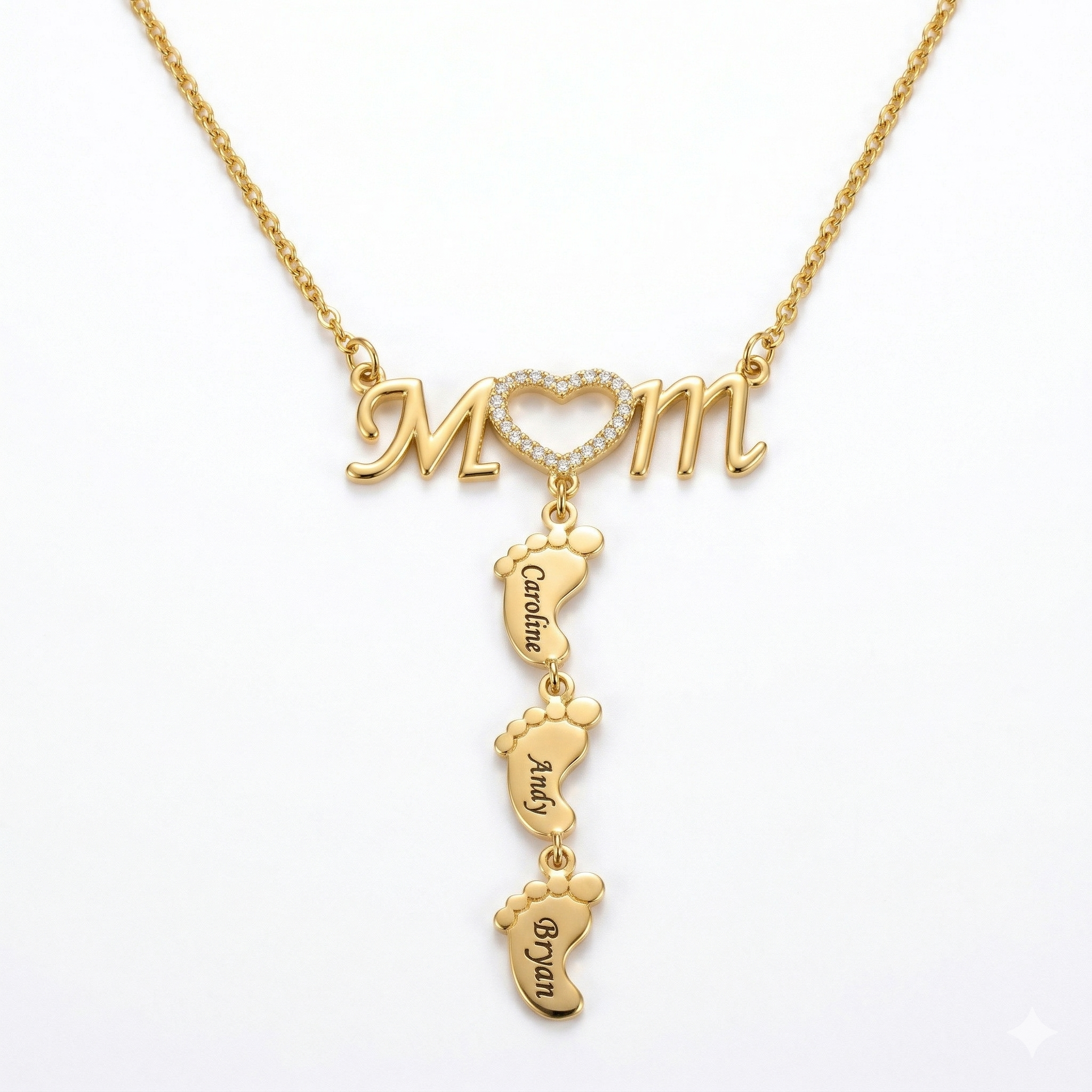 Ogrlica "Mama" s privjescima za svako dijete